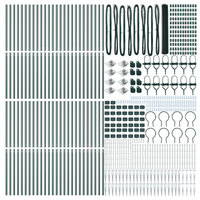 Recinzione Esagonale  Verde 1.2x100 m Acciaio