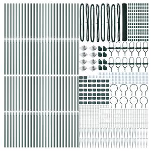 Recinzione Esagonale  Verde 1.2x100 m Acciaio