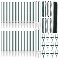 Recinto Esagonale  Verde 1.2x100 m Acciaio