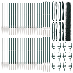 Recinto Esagonale  Verde 1.2x100 m Acciaio