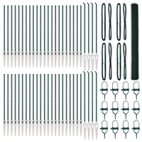 Recinto Esagonale  Verde 1.6x100 m Acciaio