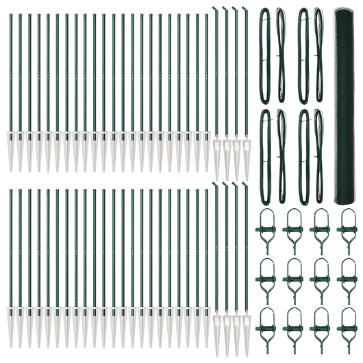 Recinto Esagonale  Verde 1.6x100 m Acciaio