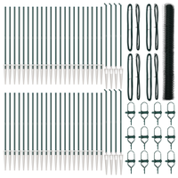 Recinzione Esagonale  Verde 1.6x100 m Acciaio
