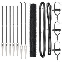 Recinzione Esagonale  Grigia 1.2x10 m in Acciaio