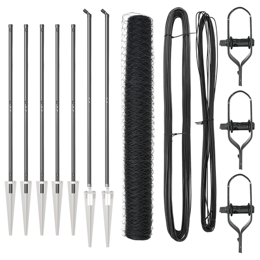 Recinto Esagonale Grigio 1.4x10 m in Acciaio