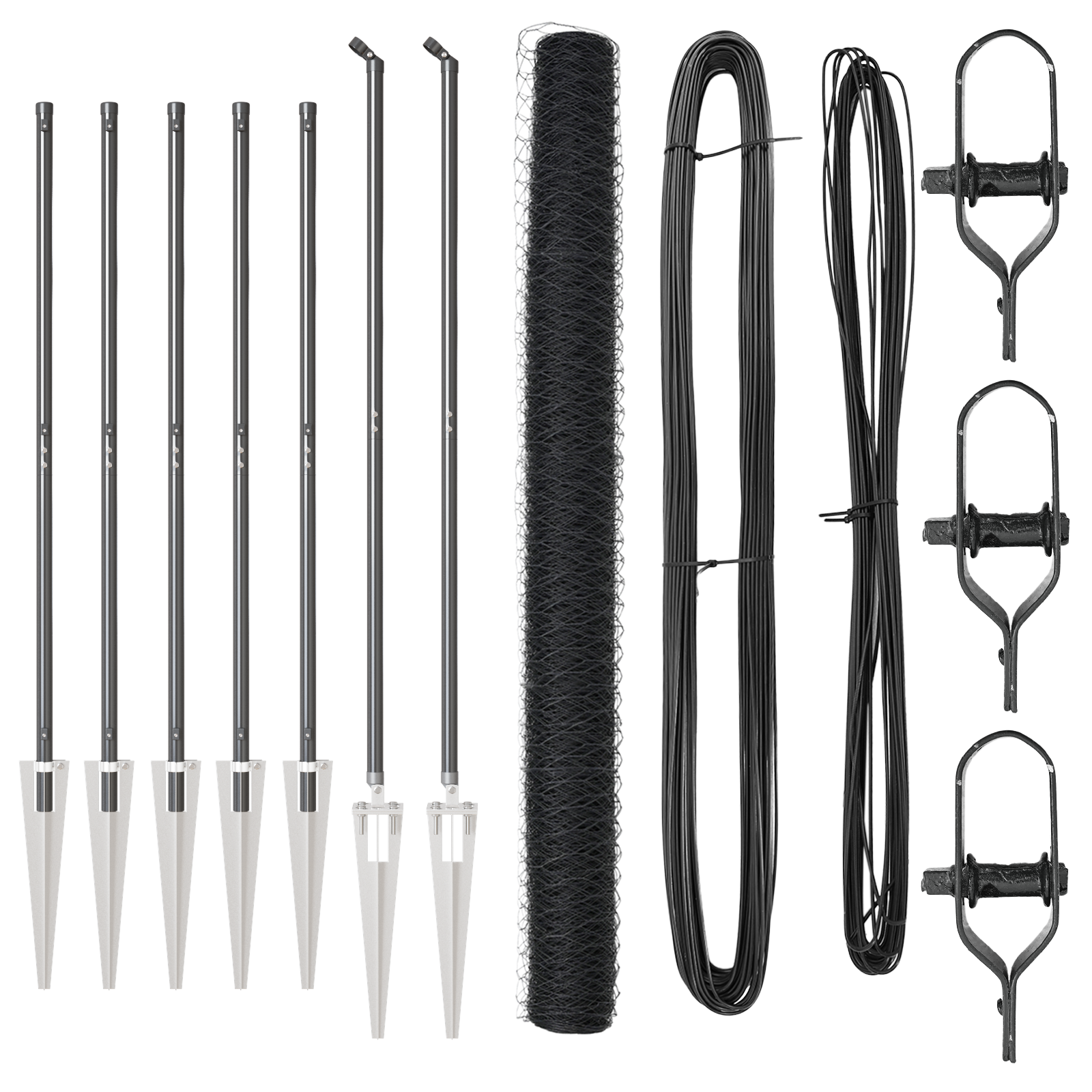 Recinto Esagonale  Grigio 1,5x10 m Acciaio