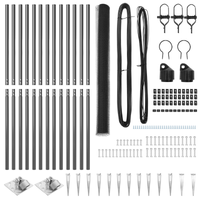 Recinzione Esagonale  Grigio 1,6x25 m Acciaio