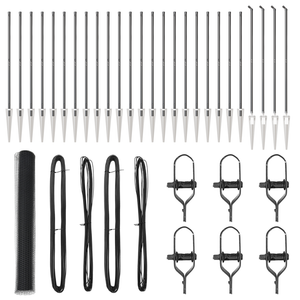 Recinzione Esagonale Grigia 1,4x50 m in Acciaio