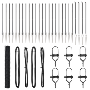 Recinzione Esagonale  Grigia 1.4x50 m Acciaio