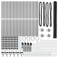 Recinzione Esagonale  Grigia 1.5x50 m Acciaio