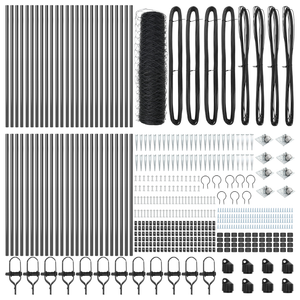 Recinzione Esagonale  Grigia 0.4x100 m in Acciaio