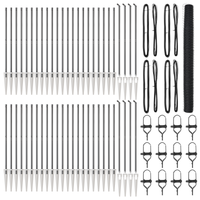 Recinzione esagonale  grigia 1,5x100 m in acciaio