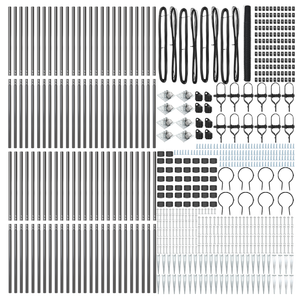 Recinzione Esagonale Grigia 1.6x100 m Acciaio