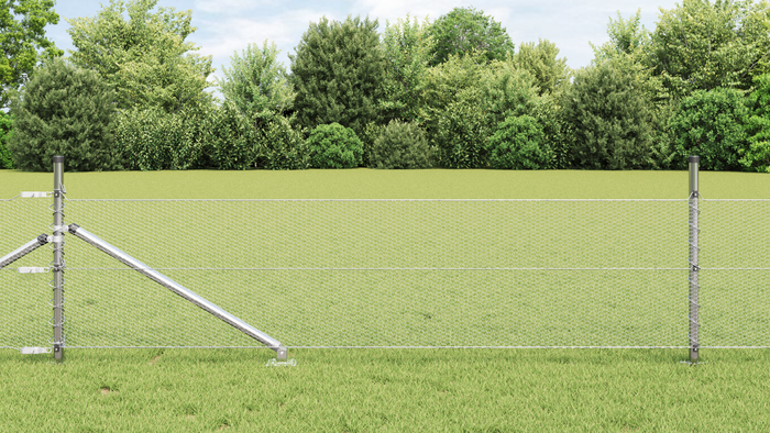 Recinzione Esagonale  0.4x10 m in Acciaio Zincato