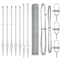 Recinzione esagonale  1,2x10 m Acciaio zincato