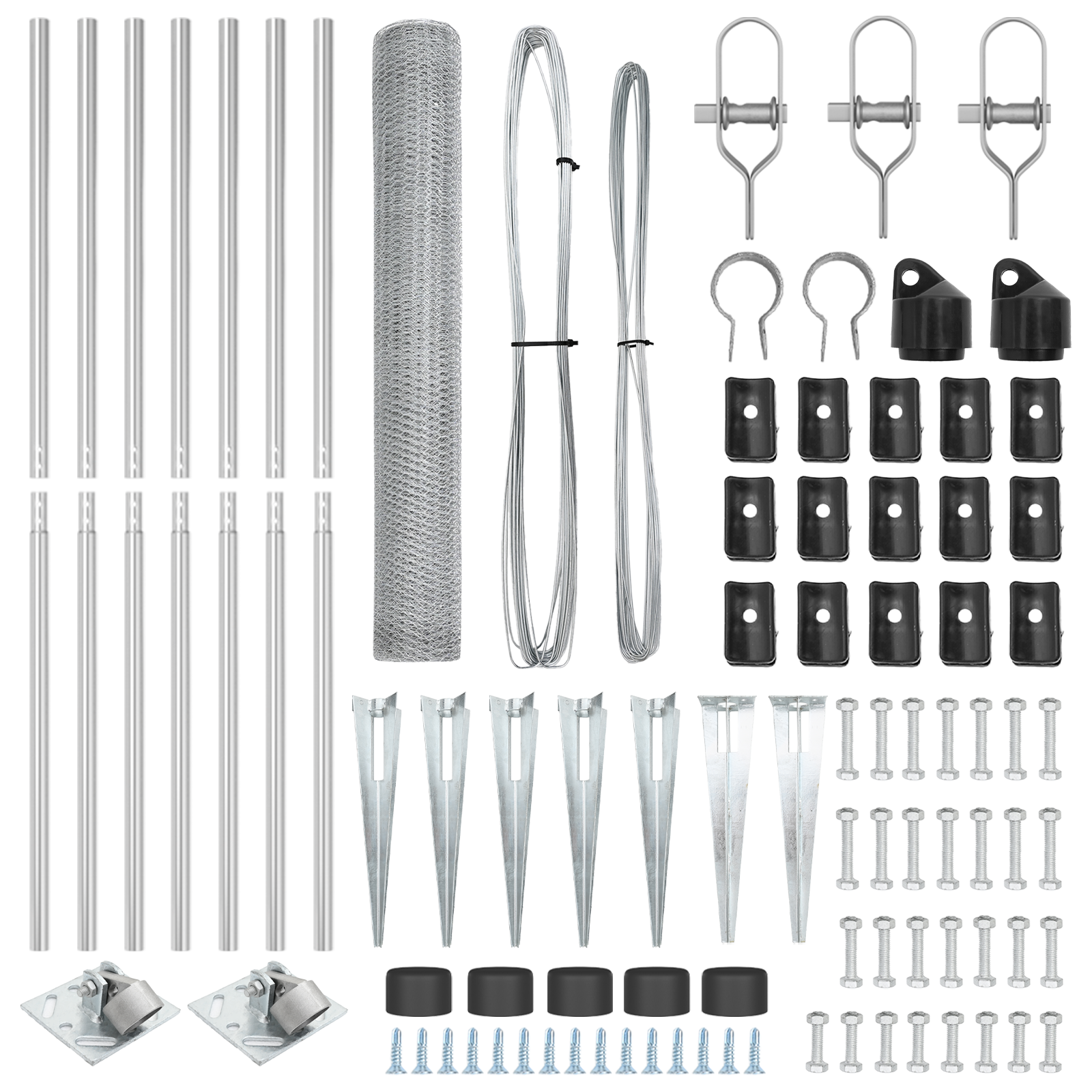 Recinto Esagonale  1,2x10 m Acciaio Galvanizzato