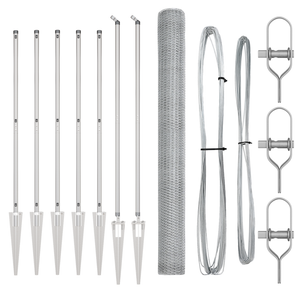 Recinto Esagonale 1,5x10 m Acciaio Zincato