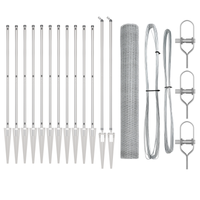 Recinzione a Esagono  1.4x25 m in Acciaio Zincato