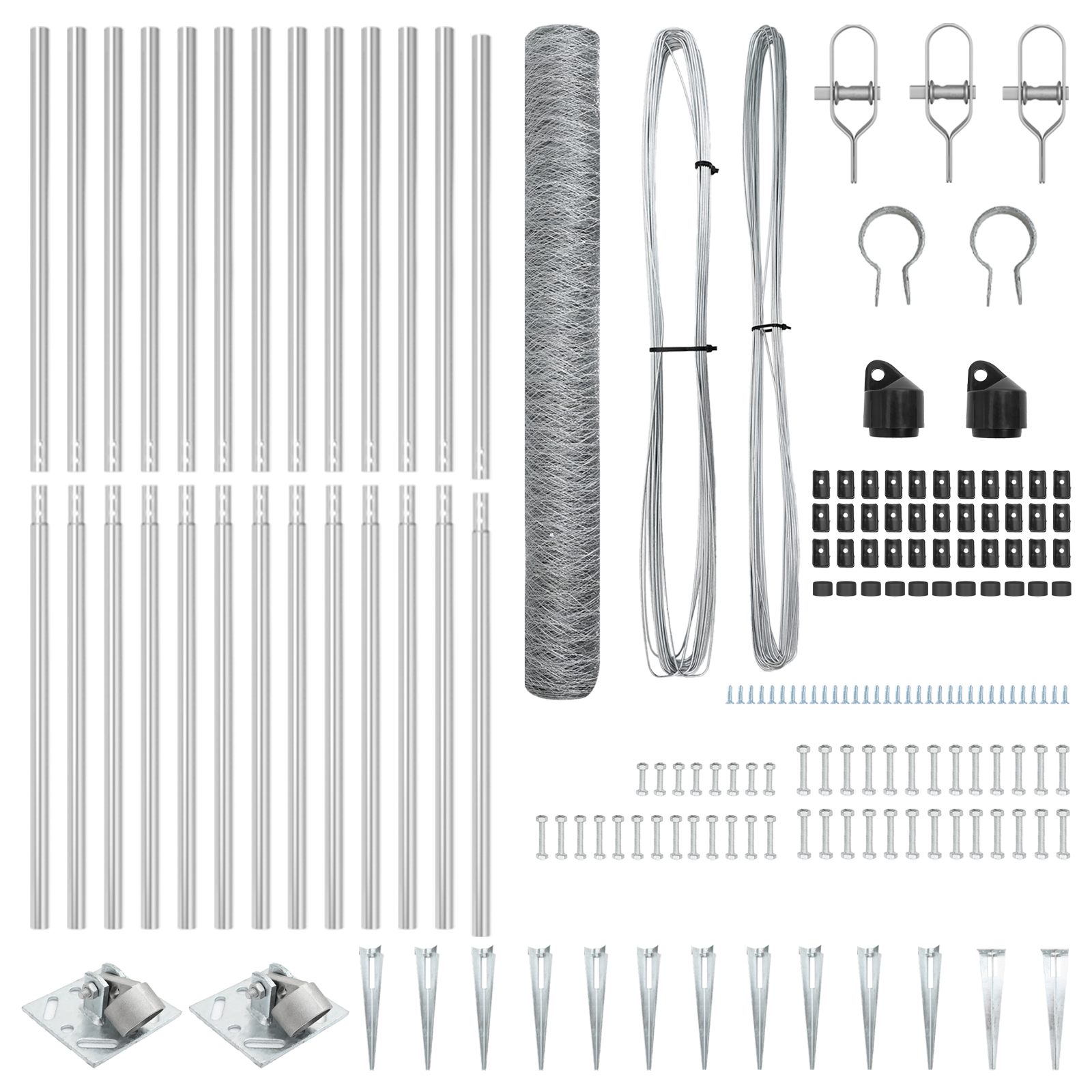 Recinto Esagonale  1.4x25 m Acciaio Galvanizzato
