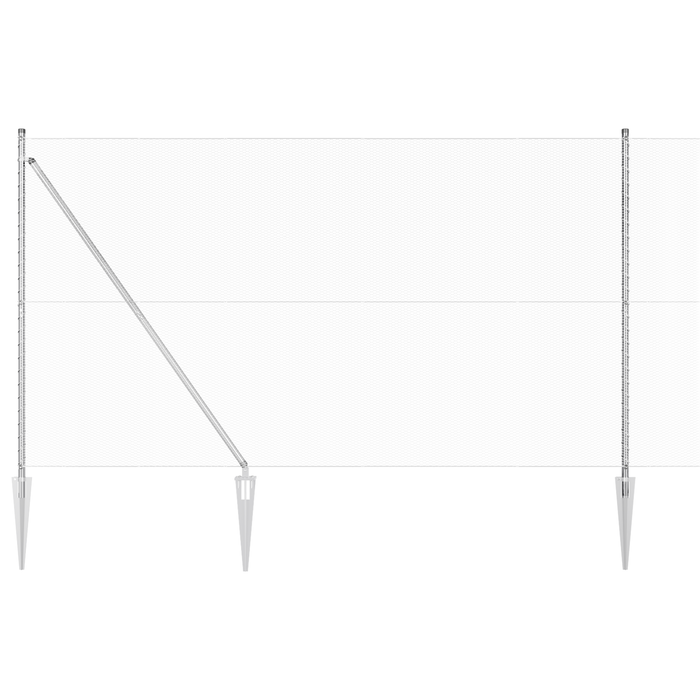 Recinzione Esagonale  1.6x25 m Acciaio Zincato