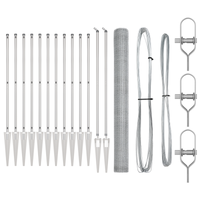 Recinzione Esagonale  1.6x25 m Acciaio Zincato