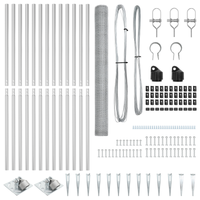 Recinzione Esagonale  1.6x25 m Acciaio Zincato