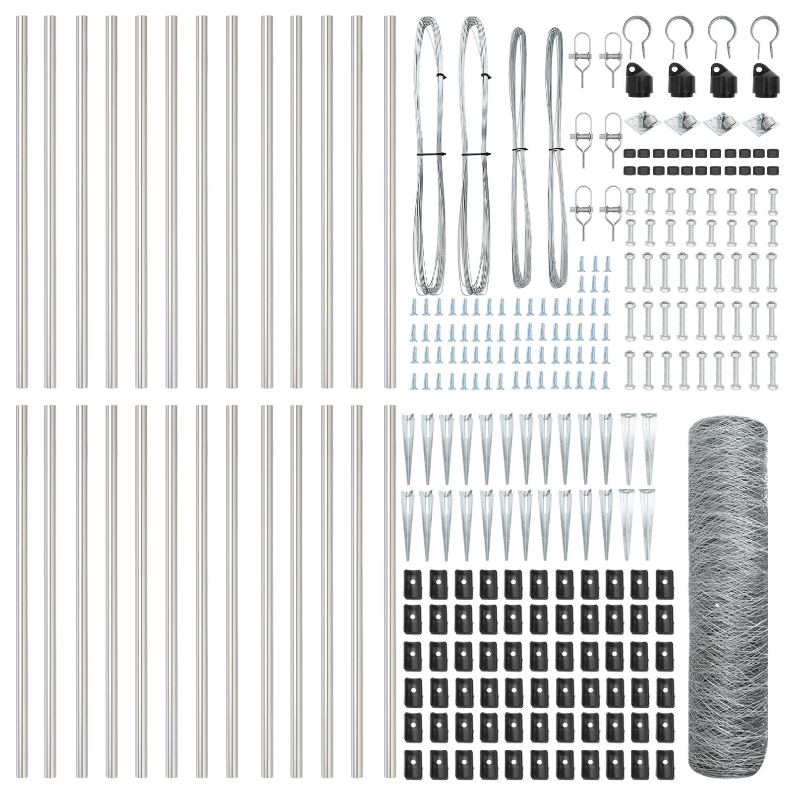 Recinzione Esagonale  0.6x50 m Acciaio Galvanizzato
