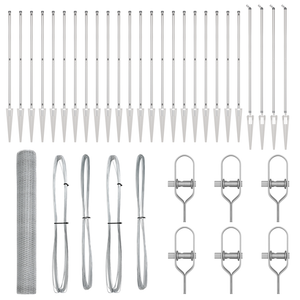 Recinzione Esagonale  1.2x50 m Acciaio Zincato