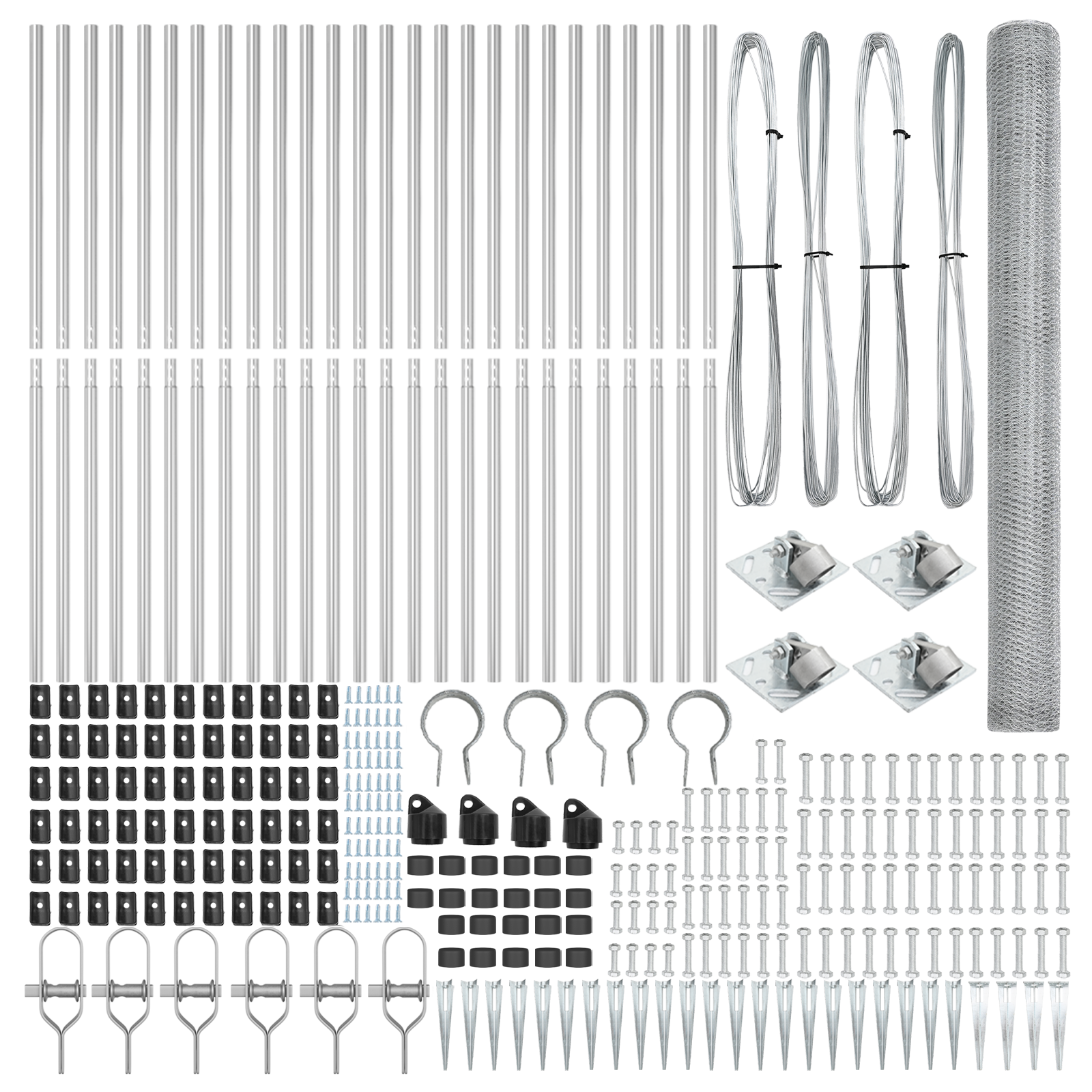 Recinto Esagonale  1.5x50 m Acciaio Zincato