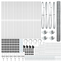Recinzione Esagonale  1,5x50 m Acciaio Zincato