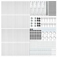 Recinzione Esagonale  1,4x100 m in Acciaio Zincato