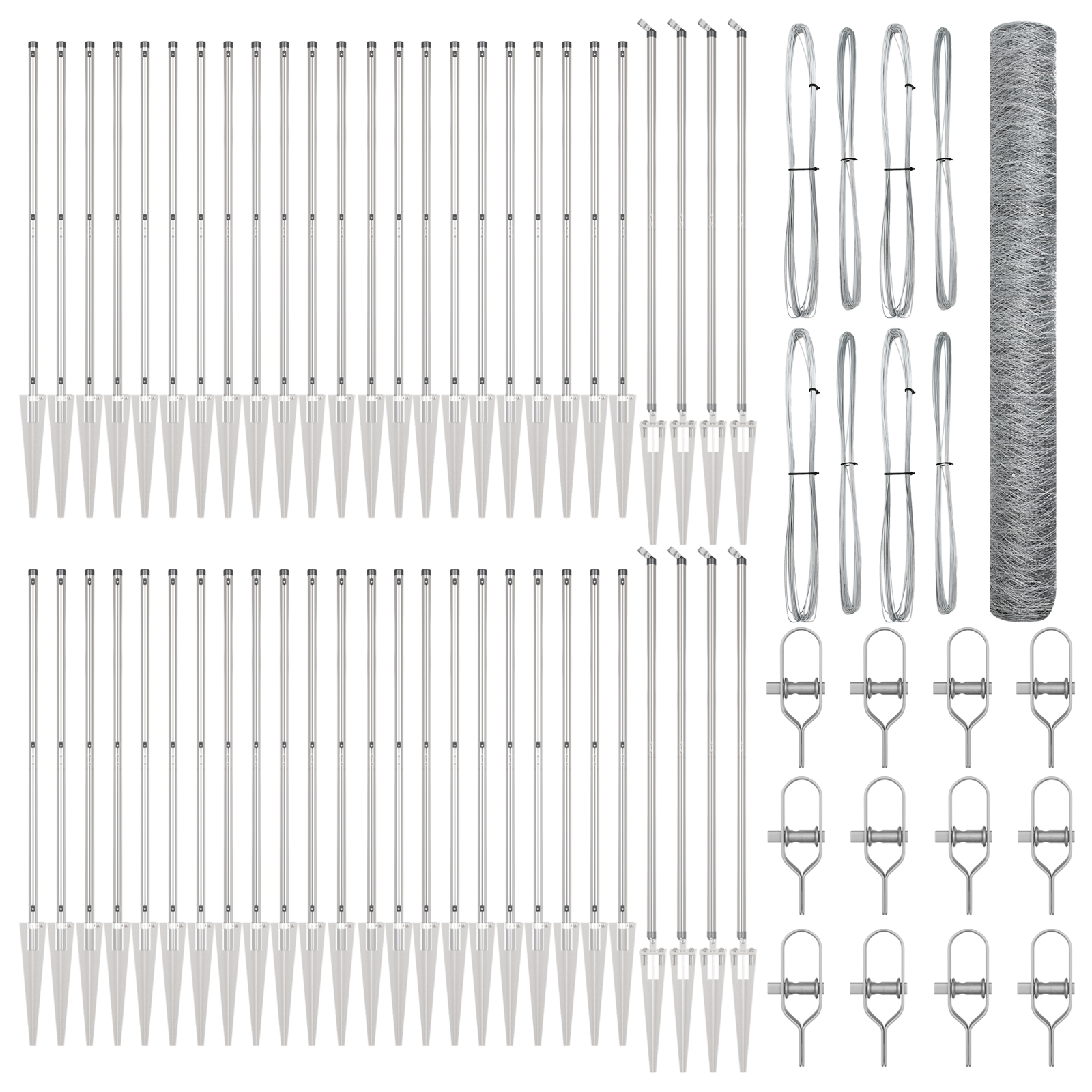 Recinto Esagonale  1.4x100 m Acciaio Zincato