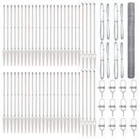 Cancello Esagonale  1,6x100 m Acciaio Zincato