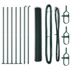 Recinzione Esagonale  Verde 1x10 m Acciaio