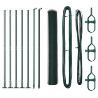 Recinzione Esagonale  Verde 1x10 m Acciaio