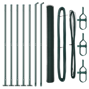 Recinzione Esagonale Verde 1.6x10 m in Acciaio