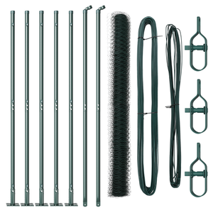 Recinzione Esagonale  Verde 1.6x10 m Acciaio