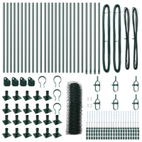 Recinzione Esagonale  Verde 0.4x50 m Acciaio