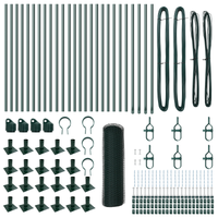 Recinzione Esagonale  Verde 1x50 m Acciaio
