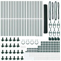 Recinzione Esagonale  Verde 1,2x50 m Acciaio