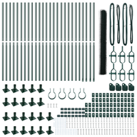 Recinzione Esagonale Verde  1,5x50 m in Acciaio
