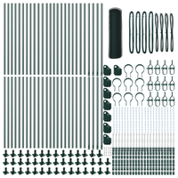 Recinzione Esagonale  Verde 0.4x100 m Acciaio