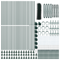 Recinzione Esagonale  Verde 0.8x100 m Acciaio