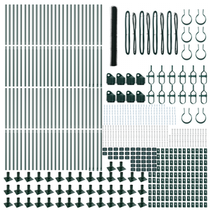 Recinzione Esagonale  Verde 1.4x100 m in Acciaio