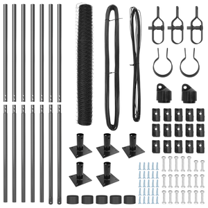 Recinzione Esagonale  Grigia 1x10 m Acciaio
