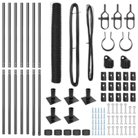 Recinzione Esagonale  Grigia 1x10 m in Acciaio