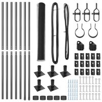 Recinzione Esagonale  Grigia 1.2x10 m in Acciaio
