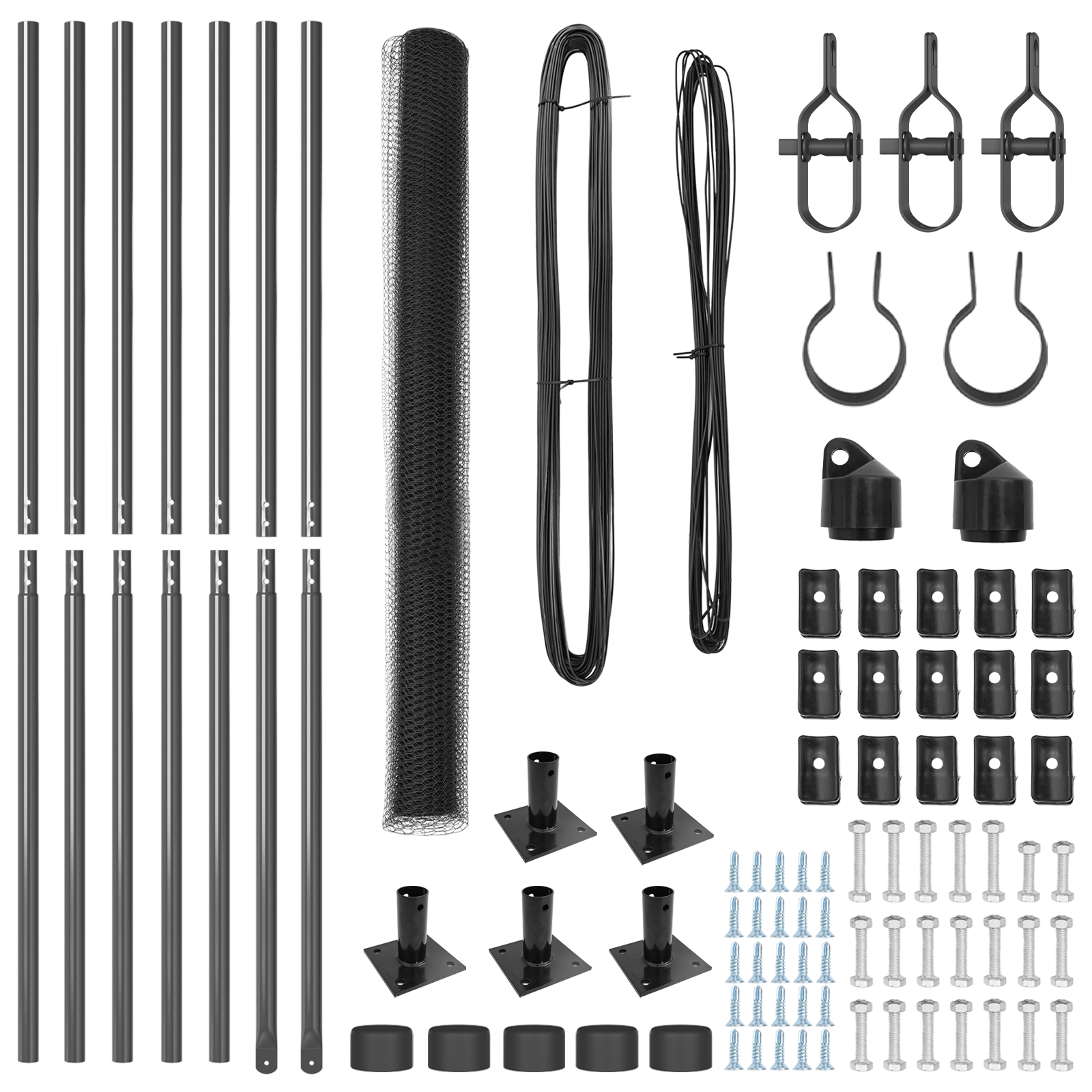 Recinto Esagonale  Grigio 1.4x10 m Acciaio