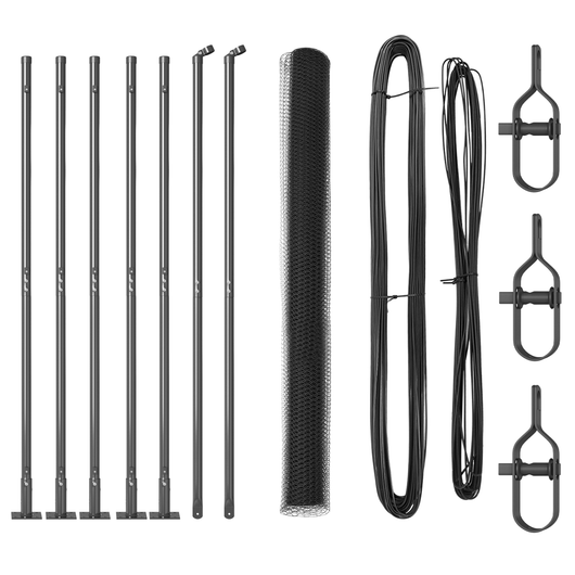 Recinzione esagonale  Grigia 1.4x10 m in Acciaio