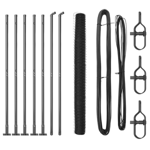 Recinzione Esagonale  Grigio 1,5x10 m in Acciaio